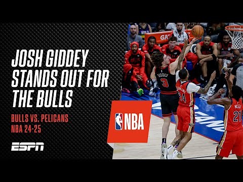 Josh Giddey stands out with 14 points for the Bulls | #NBA