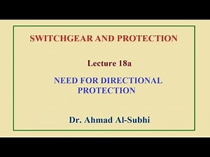 Switchgear and Protection Course: Lecture 18a - Need for Directional Protection
