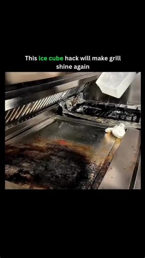 Infopedia_17 on Instagram: "Using ice cubes to clean a hot grill is a simple and clever trick. When the ice hits the hot surface, it quickly melts and creates steam, which helps loosen stuck-on food, grease, and grime. The steam softens the mess, making it easier to wipe away without harsh scrubbing or chemicals. It’s a fast, natural way to keep your grill clean and ready for your next cookout. Dm for credit or removal! #knowledge #viral #history #ice #insane facts knowledge didyouknow innovatio
