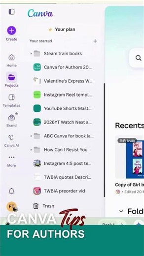 Organize Favorites Instantly with Canva Starred Folders