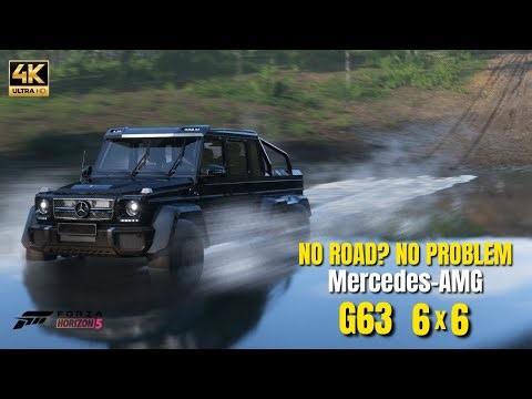 Mercedes-AMG G63 6x6 Extreme Off-Road Gameplay 😈 | FH5 4K