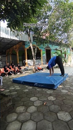 Pembelajaran senam lantai #olahraga #senam #smp #sekolah