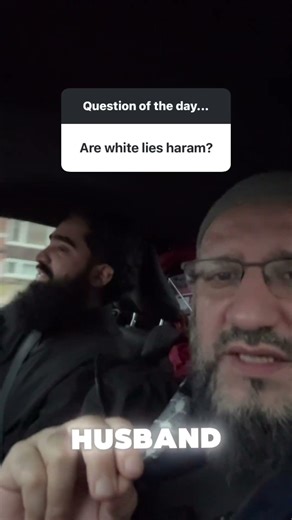 Are white lies haram? #Islam #whitelie #lie #truth #friend