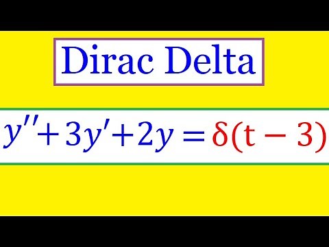 ODE with Dirac Delta