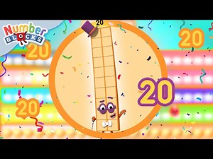 Let's count to 20! | Special Australia Day | Learn to Count 123 | @Numberblocks - Videos For Kids
