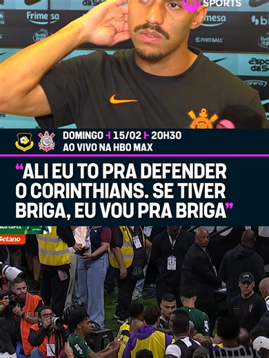 Matheuzinho defende o Corinthians acima de tudo!