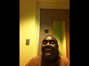 Marvin Williams sings "Lead Me Guide Me."