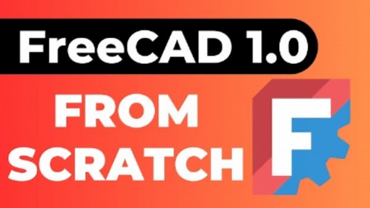 【中英双语】FreeCAD 1.0 新手入门教程 2025年