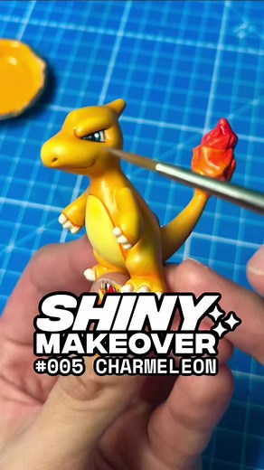 Shiny Charmeleon Makeover: Vintage Toy Transformation