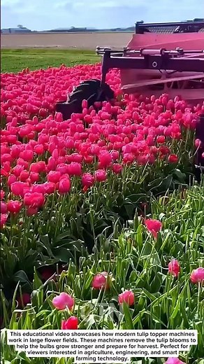 High-Speed Tulip Topper Machine – Smart Farming Technology