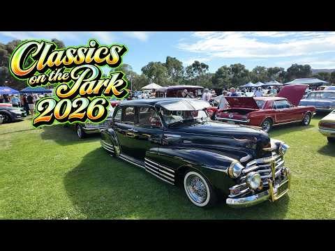 Classics at the Park 2026 Adelaide – Impressive Turnout of Rare Muscle & Exotic Cars!