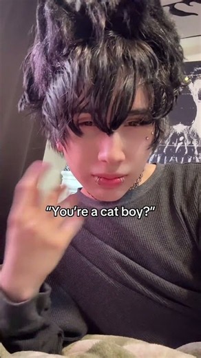 The struggle of being a cat boy… 😖