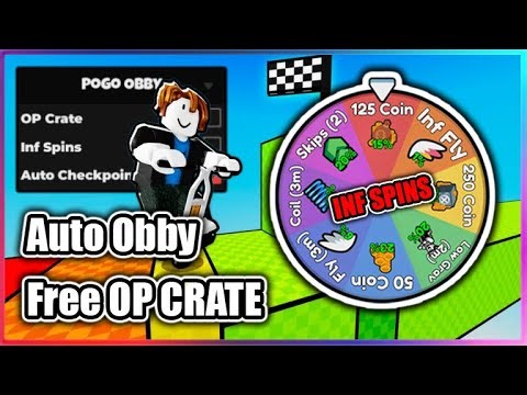 [🎁OP] Pogo Obby Script - Inf Spin / OP Crate | Auto Obby