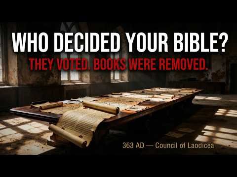 Your Bible Was Voted On By Men Under Political Pressure