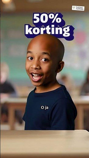 Pak die 50% korting!! 🥳🤑 #theorietoppers