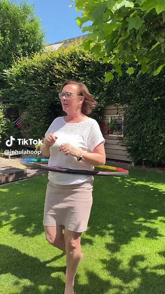 Hula hoop dance for joy and empowerment