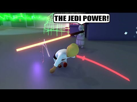 STAR WARS YODA TEACHING LUKE SKYWALKER HOW TO BECOME A JEDI in HUMAN FALL FLAT