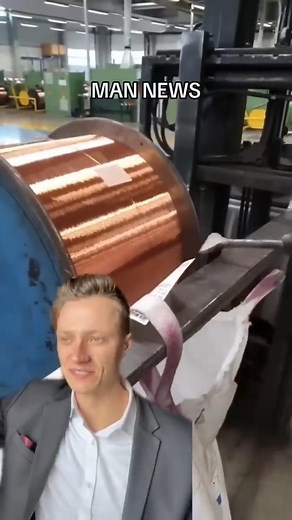 Destruction of a Copper Spool Man News (via tucson89 on tt) #copper #destruction #oddlysatisfying #facebook #instagram #youtube #twitter #tiktok #love #instagood #follow #like #socialmedia | Andpacker