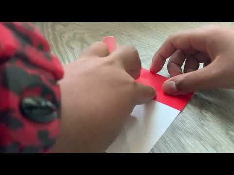 How to make an origami Santa for Christmas