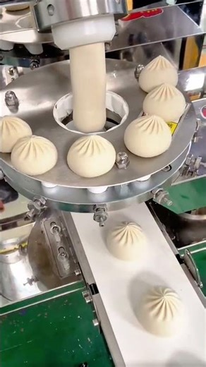 Forming Steamed Buns Automatically Using Dumpling Machines for Professional Food Design