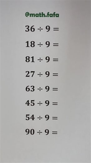 Division by 9📚#learnontiktok #student #knowledge #math #mathematics
