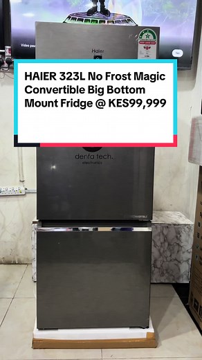 Haier 323L No Frost Magic Convertible Big Bottom Mount Refrigerator – HRB-3664BS Features and Benefits