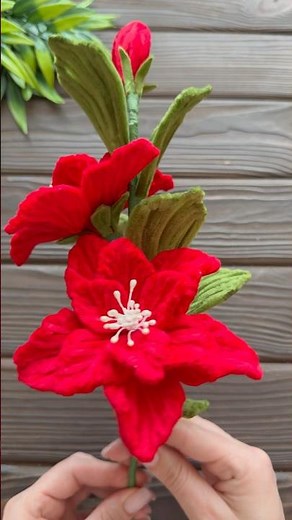Easy Craft! How to Make Flower from Chenille Wire DIY Pipe Cleaner Flower