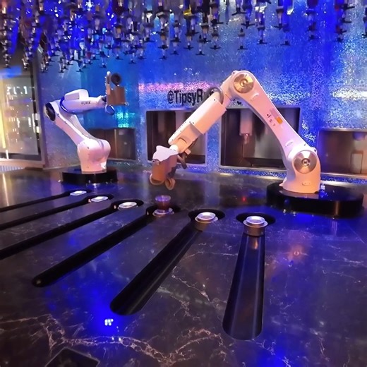 60K views · 621 reactions | Robot Makes Me A Drink On The Las Vegas Strip  | Travelwithchris | Facebook