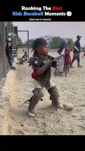 Ranking The Best Kids Baseball Moments⚾#ranking #best #kids #baseball #moments