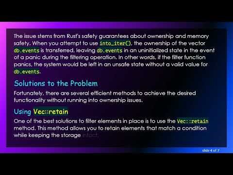 Transforming and Replacing Vectors in Rust: A Guide to Using Mutable References events