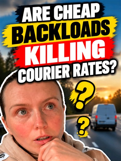 Are cheap backloads actually killing courier rates? 🤔 Yesterday’s £55 backload scenario split the comments right down the middle. Some said you’d be mad to drive home empty when there’s £55 on the table. Others said taking jobs at that price is exactly why courier rates are being driven down. So… who’s right? 👀 Is a backload a completely different rate because you’re heading that way anyway, or should drivers refuse cheap work regardless? Let me know 👇 #courier #courierdriver #ownerdriver #sa