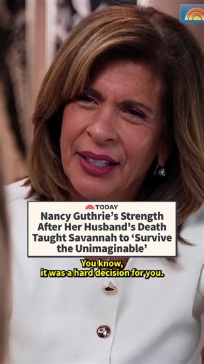 Amid her mother’s disappearance, Savannah Guthrie says she’s leaning on the lessons Nancy Guthrie taught her about grief over the years. Savannah’s 84-year-old mother disappeared overnight on Jan. 31, and authorities have described it as a potential kidnapping. Savannah, who has been absent from anchoring TODAY since the abduction, traveled to Tucson, Arizona, within hours of learning her mom was missing. Savannah has since returned to New York and visited Studio 1A to see colleagues and staff o