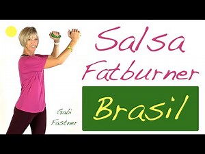 🌺 40 min. Salsa fat burner workout | approx. 500 kcal and 3000 steps