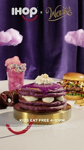 8.4K views · 599 reactions | Try the new WONKA menu at IHOP and see WONKA in theaters Dec. 15th. | IHOP | Facebook