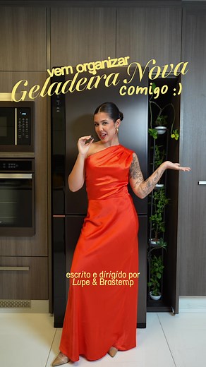 Geladeira inteligente Brastemp mini smart: tour e organização