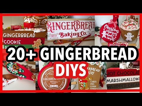 20+ Gingerbread Dollar Tree Christmas DIYs | Easy and CHEAP DIY Crafts 2025