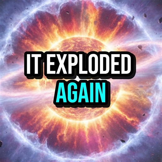 The Star That Somehow Exploded Twice