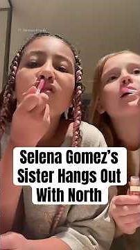 Selena Gomez’s Sister Hangs Out With North West #shorts #selenagomez #northwest