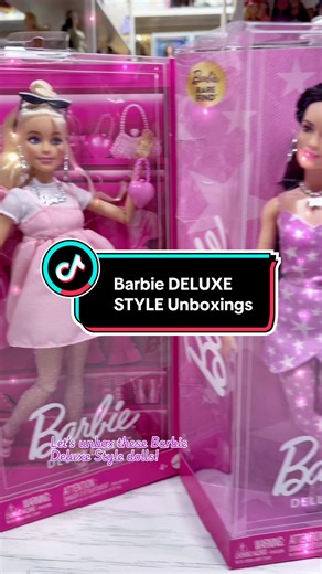 Barbie Deluxe Style Unboxings 👛🎀💅🏻! @DollModMaven #DollModMaven #Barbie #BarbieDeluxeStyle #BarbieUnboxings #BarbieStyle