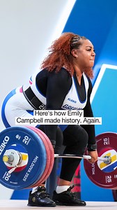 157K views · 9.3K reactions | Emily Campbell has once again etched her name into the history books, securing her fifth consecutive European Weightlifting Championship title at the 2025 Championships in Chisinau, Moldova. | British Weight Lifting | Facebook