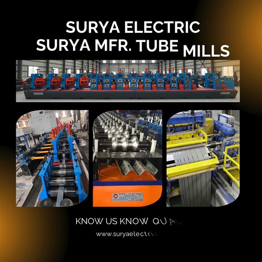 At Surya Tube Mills, we engineer excellence with every solution from precision Tube Mills and high-speed Slitting Lines to reliable Cut-to-Length Lines and heavy-duty W Beam Crash Barrier Roll Forming Machines. Our machines are crafted for durability, accuracy, and unmatched performance, serving the needs of infrastructure, automotive, and construction industries globally. Backed by advanced technology and a commitment to quality, Surya stands as a trusted partner in shaping India's industrial f