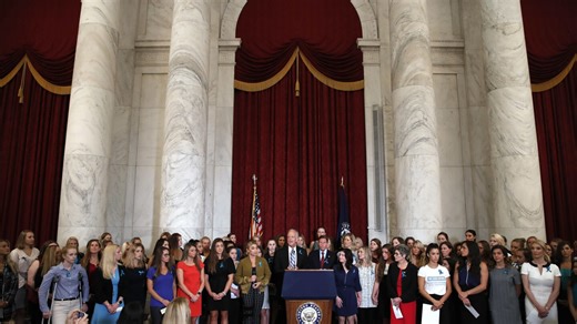 US government agrees to $138.7M settlement over FBI's botching of Larry Nassar assault allegations