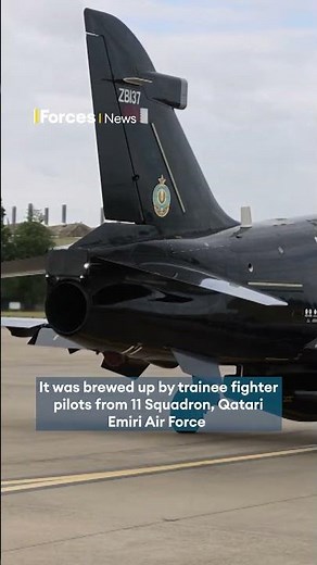 RAF Leeming Hawk pilots brew up possibly world's coolest military badge