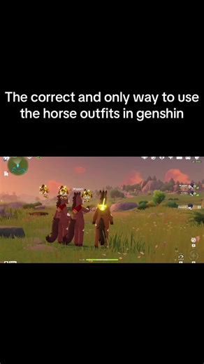 The Best Ways to Use Horse Outfits in Genshin Impact