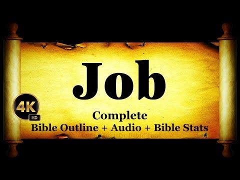 Bible Book 18: The Book of Job - Holy Bible Audio Text - KJV Read Along