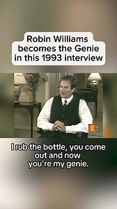 309K views · 5.4K reactions | Watch Robin Williams become the Genie in this interview from November 26, 1993 吏‍♂ #RobinWilliams | CBS Mornings | Facebook
