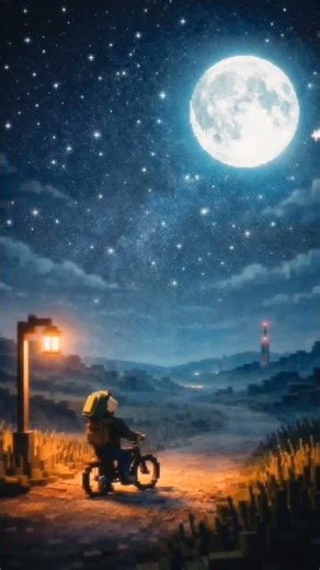 A Quiet Night Inside the Simulation 🌌 #minecraft #simulation