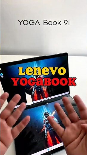 Lenovo Yoga Book 9i 🤯 Dual Screen Laptop Explained! #yogabook #tech