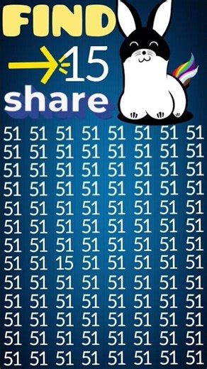 Find Number 15 FAST! Only Geniuses Can Spot It 👀🔥