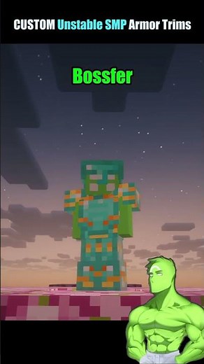 Minecraft More Unstable Universe Armor Trims